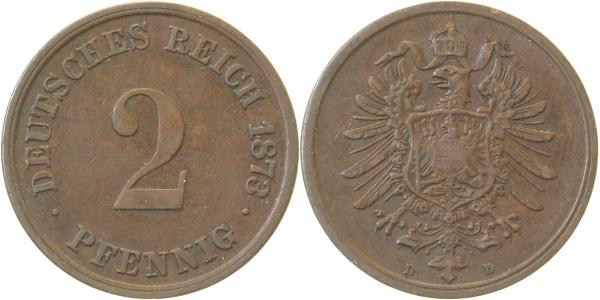 00273D~3.0 2 Pfennig  1873D ss J 002  