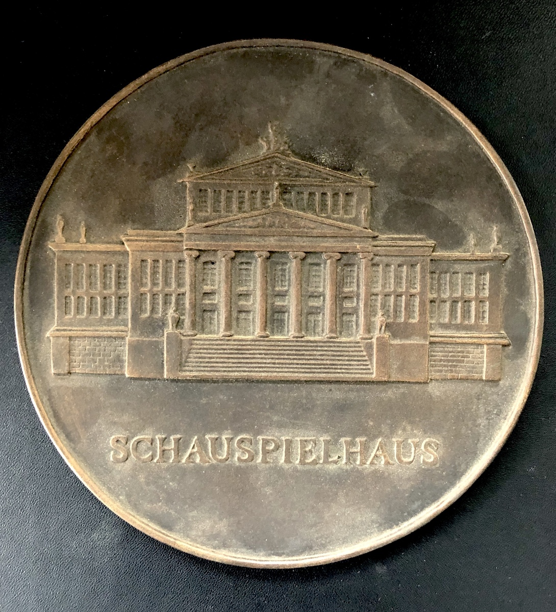 161687A~  10 Mark  Schauspielhaus 87A, Bronzemodel Rodewald J1616  