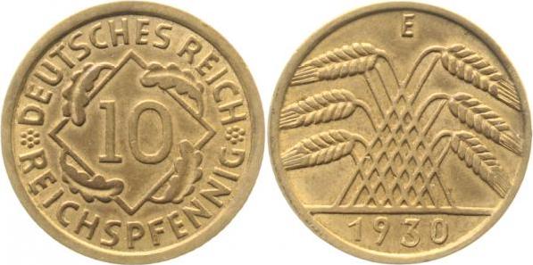 31730E~2.5 10 Pfennig  1930E ss/vz J 317  
