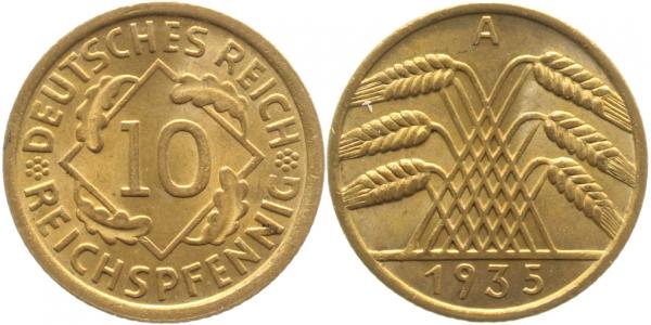 31735A~1.2 10 Pfennig  1935A prfr J 317  