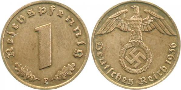 36136F~3.0 1 Pfennig  1936F ss J 361  