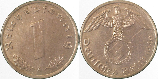 36140A~1.5 1 Pfennig  1940A f.prfr J 361  