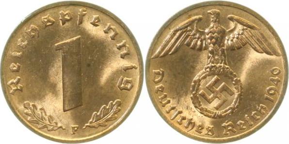 36140F~1.1 1 Pfennig  1940F prfr/stgl J 361  