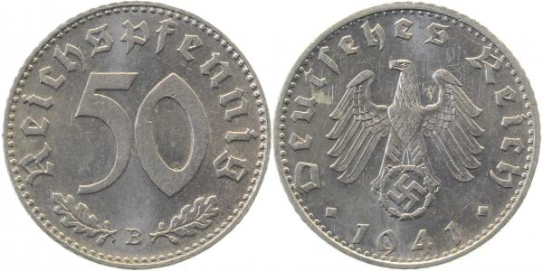 37241B~1.5 50 Pfennig  1941B f.prfr J 372  