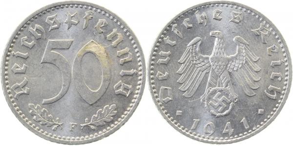 37241F~1.5 50 Pfennig  1941F vz/st J 372  