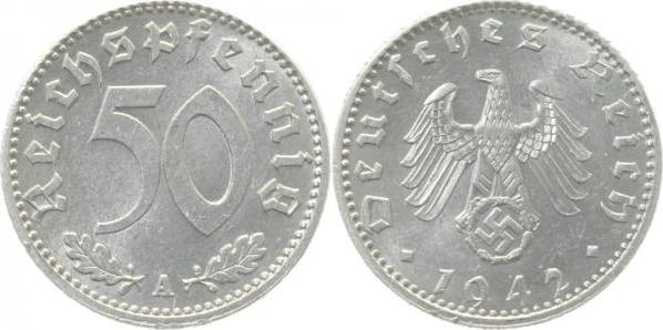 37242A~1.5 50 Pfennig  1942A f.prfr J 372  
