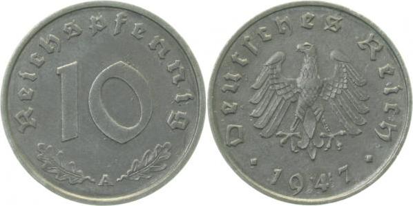 37547A~2.0 10 Pfennig  1947A vz J 375  
