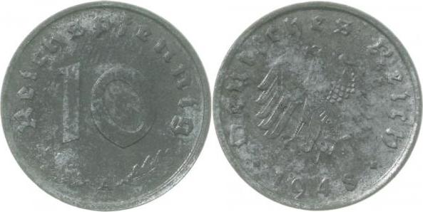 37548A~1.5 10 Pfennig  1948A f. prfr J 375  