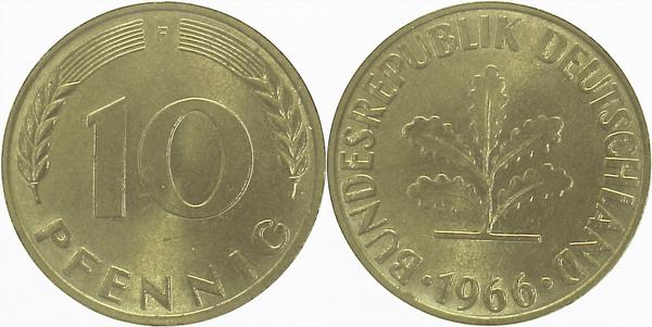 38366F~1.0 10 Pfennig  1966F stgl J 383  