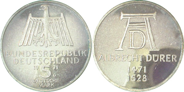 41071D~  Dürer 1971D PP J 410  