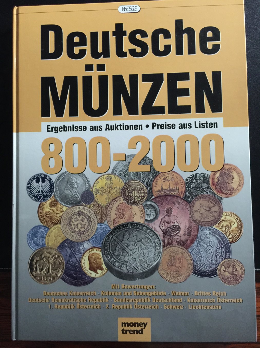 BUCH-b15 Weege,Deutsche Münzen 800-2000 Buch-15  