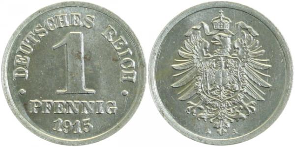 PROB300G1 1 Pfennig  1915A Eisen Sch.300G2  