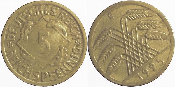 S31625E3.0 5 Pfennig  25E S300-330 ss J 316  