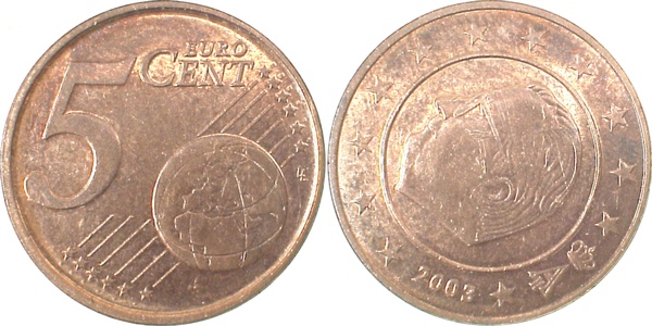 S48403-B 5 C.2003 Belgien ca. S45!!! J 485  