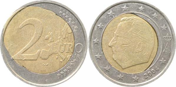 F48904-3.0-B 2 Euro 2004 Belgien Spiegelei !! J 489  