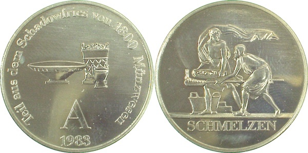 MED.83~1.0b Schadowfries Schmelzen 1983A DDR  