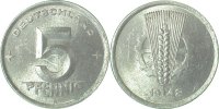 d 1.5 5 Pf 150248A~1.5 5 Pfennig DDR 1948A vz/stgl. J1502