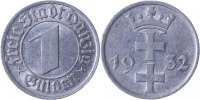 d 2.5 1 Gulden JD1532-~ 1932 Danzig ss/vz JD07
