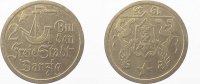 d 2.8 2 Gulden JD0823-~ Danzig 1923 ss+ JD08