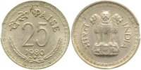 d 1 25 Paise WELTM.-IND.  1980 zainende KM49.4