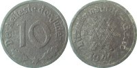 d JL01~2.8 10 Pfennig Litzmannstadt 1.Ausg.42 Mg. ss+ inkl. Expert.