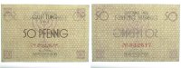 d LITZ-P1~1.0 50 Pfennig Litzmannstadt violet unc C.4201