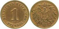 d 1 Pf 010n00J~3.0V 1 Pfennig 1900J ss Wertzahl deutlich doppelt J 010
