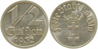 d 1.5 1/2 Gulden JD1432-~ Danzig 1932 vz/stgl JD14