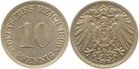 d 01399F~1.5 10 Pfennig 1899F vz/stgl J 013