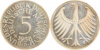 d 5 DM 38758D~0.0b 1958D PP min. berührt !!! J 387