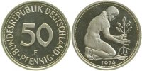 d 38474F~0.0 50 Pfennig 1974F PP J 384