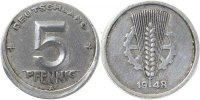 d 0 5 Pf P150248A3-0 5 Pfennig DDR 48A VS:l.dezentr. ss J1502