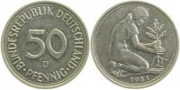d 38481D~1.2 50 Pfennig 1981D bfr J 384