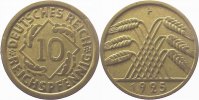 d U31725F3.0 10 Pfennig 25F Mzz. ohne o.Balken J 317
