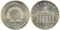d P163590A1.0 20 Mark 1990A BBT Silber l.dezentr.!!! Unikat !! !! J1637
