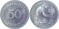 d 38467F~0.0 50 Pfennig 1967F PP 1600 Exemplare J 384