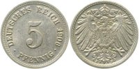 d 2.0 5 Pf 012n06F~2.0 5 Pfennig 1906F vz J 012