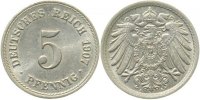 d 2.0 5 Pf 012n07A~2.0 5 Pfennig 1907A vz J 012
