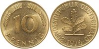     V38376F1.1 10 Pfennig  1976F 50v2 bfr. !!! Nbg 50v2 35,00 EUR Differenzbesteuert nach §25a UstG zzgl. Versand