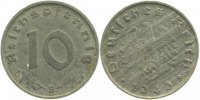 d 37143B~2.0 10 Pfennig 1943B vz J 371