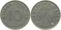 d 37141B~2.0b 10 Pfennig 1941B vz min. Krätzerchen !! J 371