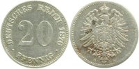 d 00576G~3.5 20Pfennig 1876G s/ss J 005