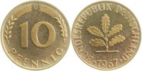d 38367G~0.0 10 Pfennig 1967G PP 5363 Exemplare J 383