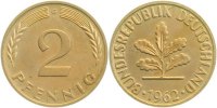 d 0.0 2 Pf 38162G~0.0 2 Pfennig 1962G PP 100 Exemplare J 381