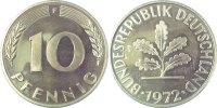 d 38372F~0.0 10 Pfennig 1972F PP 8100 Exemplare J 383