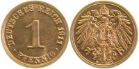 d 1.0 1 Pf 010n11A~1.0 1 Pfennig 1911A stgl J 010