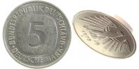 d U41575D2.0 5 DM 1975D ohne Randinschrift 11,3 gr. J 415
