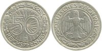 d 32431J~2.5b 50 Pfennig 1931J ss/vz kl. Rf. J 324