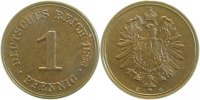 d 0.8 1 Pf 00186G~0.8 1 Pfennig 86G prfr feinst/ deutl. Riffelrand !!! Archiv F. J 001