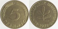 d 0.0 5 Pf 38272F~0.0 5 Pfennig 1972F PP 8100 Exemplare J 382